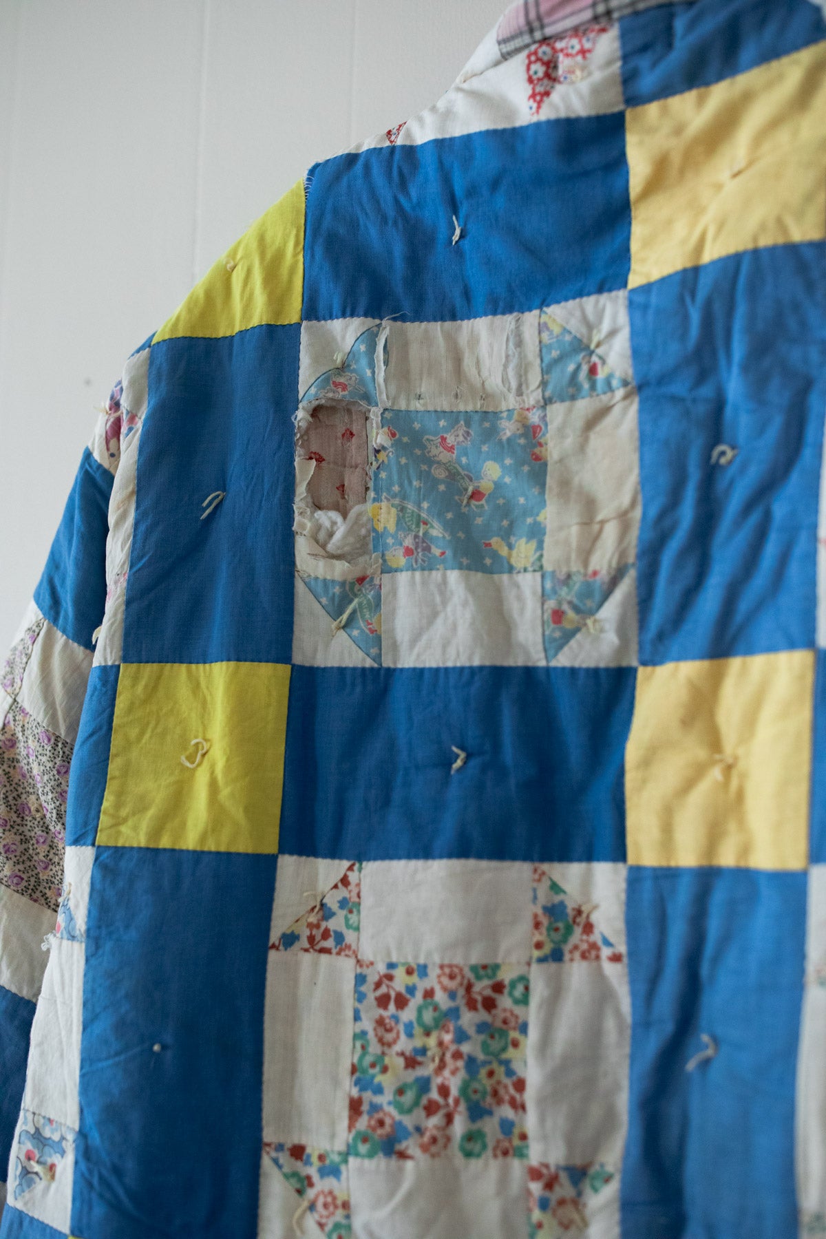picture frame quilt jacket