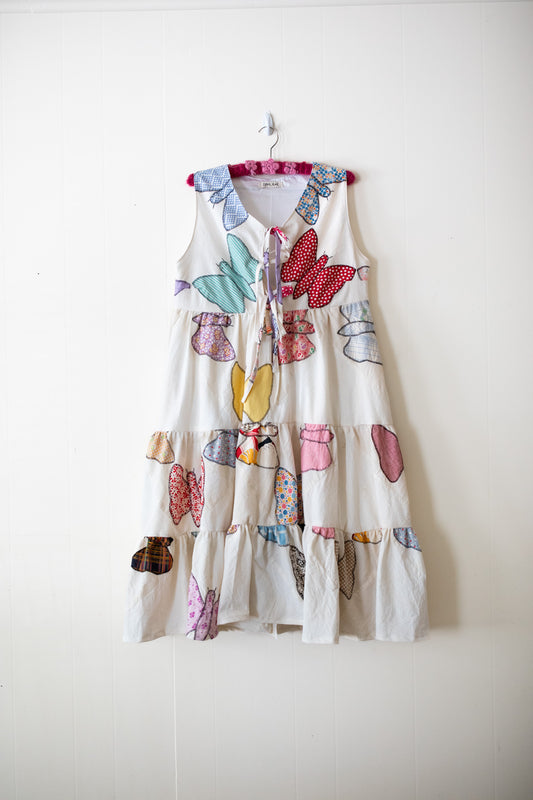 Butterfly tie dress