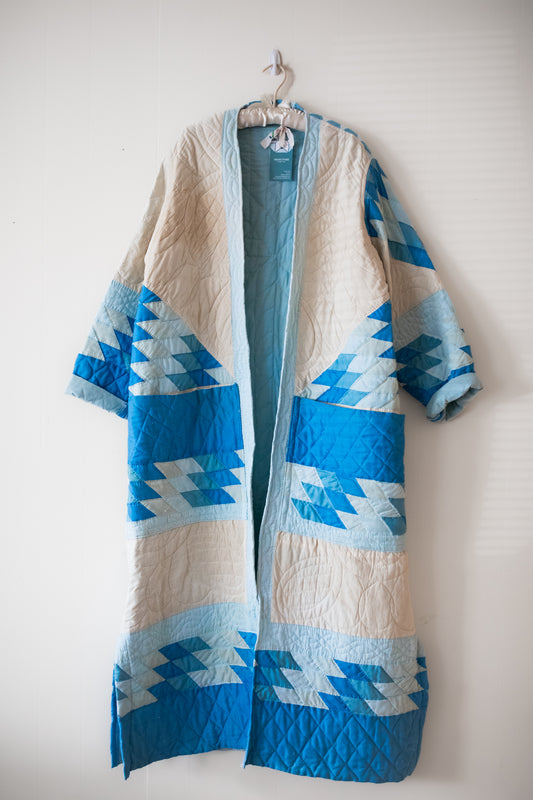starry night quilted jacket