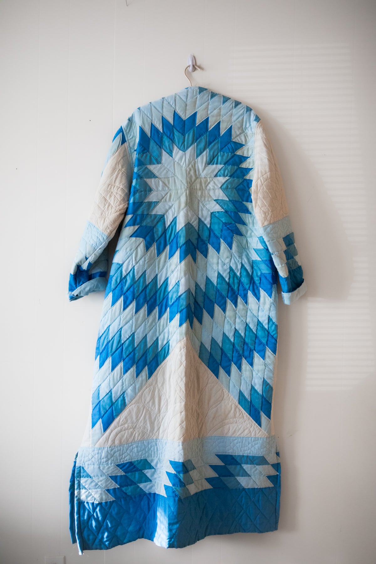 starry night quilted jacket