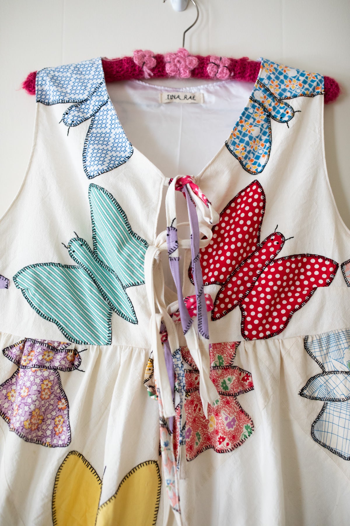 Butterfly tie dress