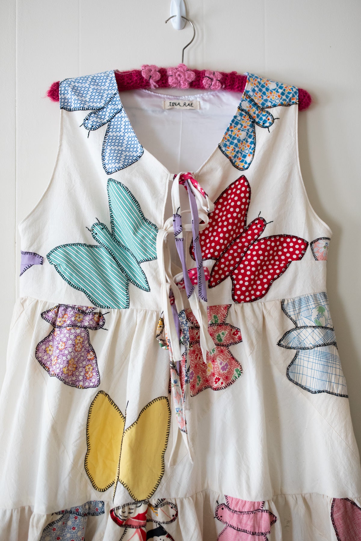 Butterfly tie dress
